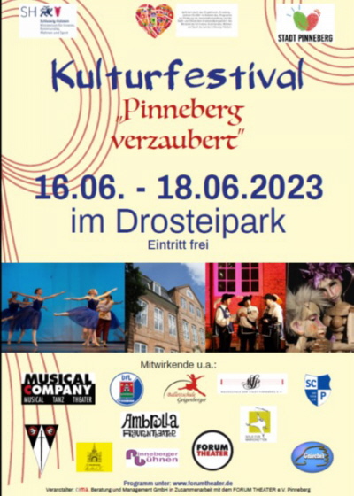 Programm Kulturfestival Pinneberg verzaubert - Klick
